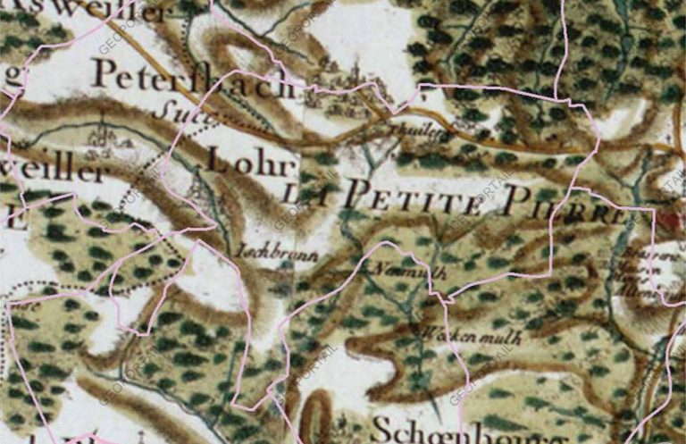 carte cassini de 1780